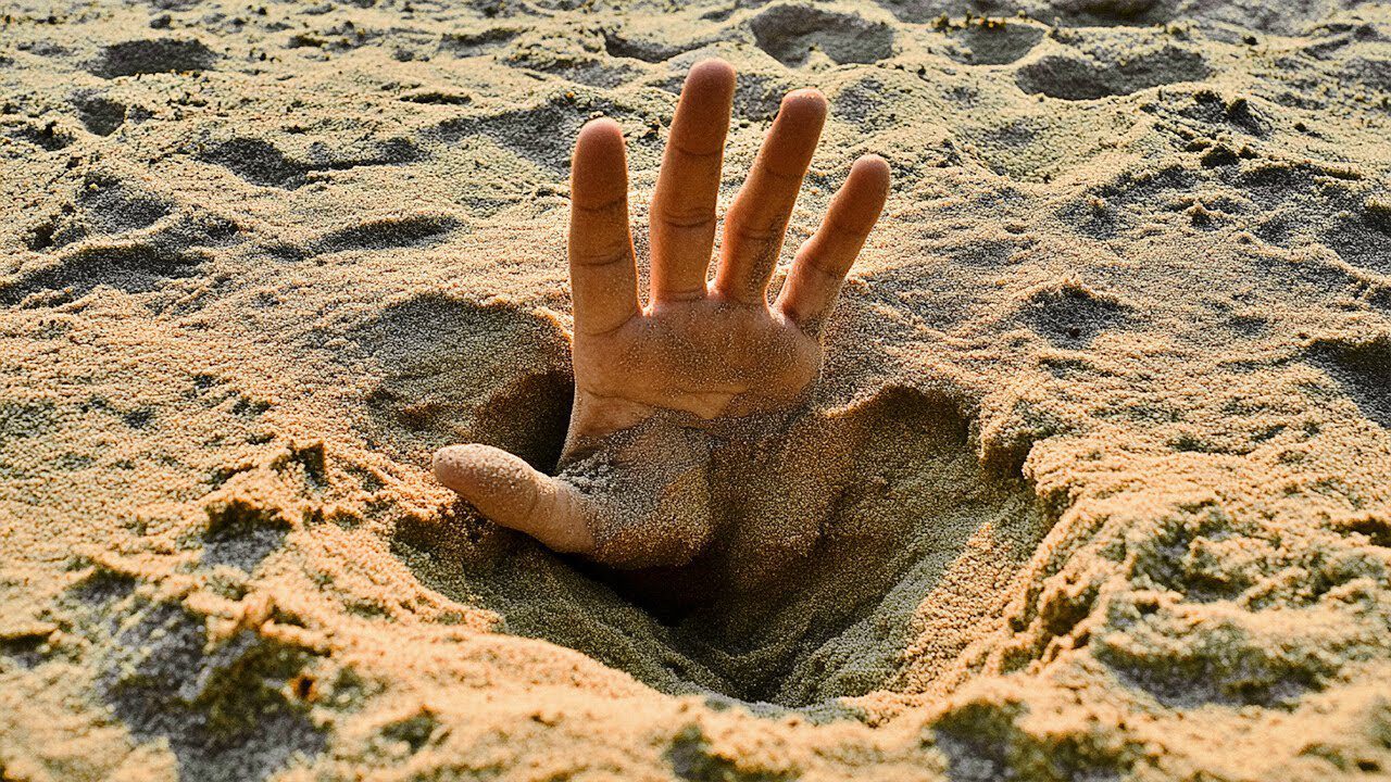 See a Hole in the Sand, Don't Step on It