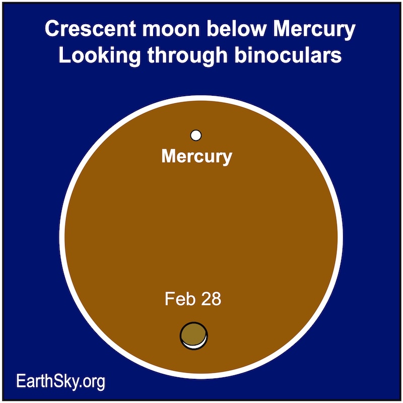 A white crescent shape lies below a white dot.