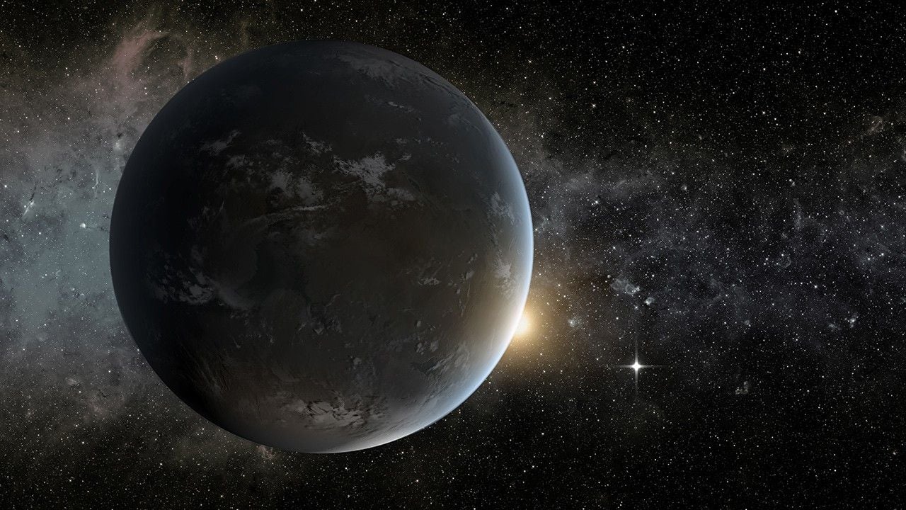 Artist's impression of a Super-Earth. Credit: NASA